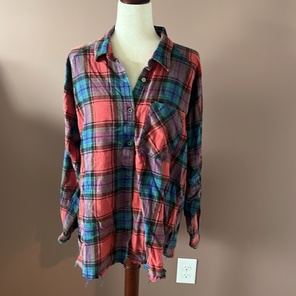 Gilded Intent Boyfriend Plaid